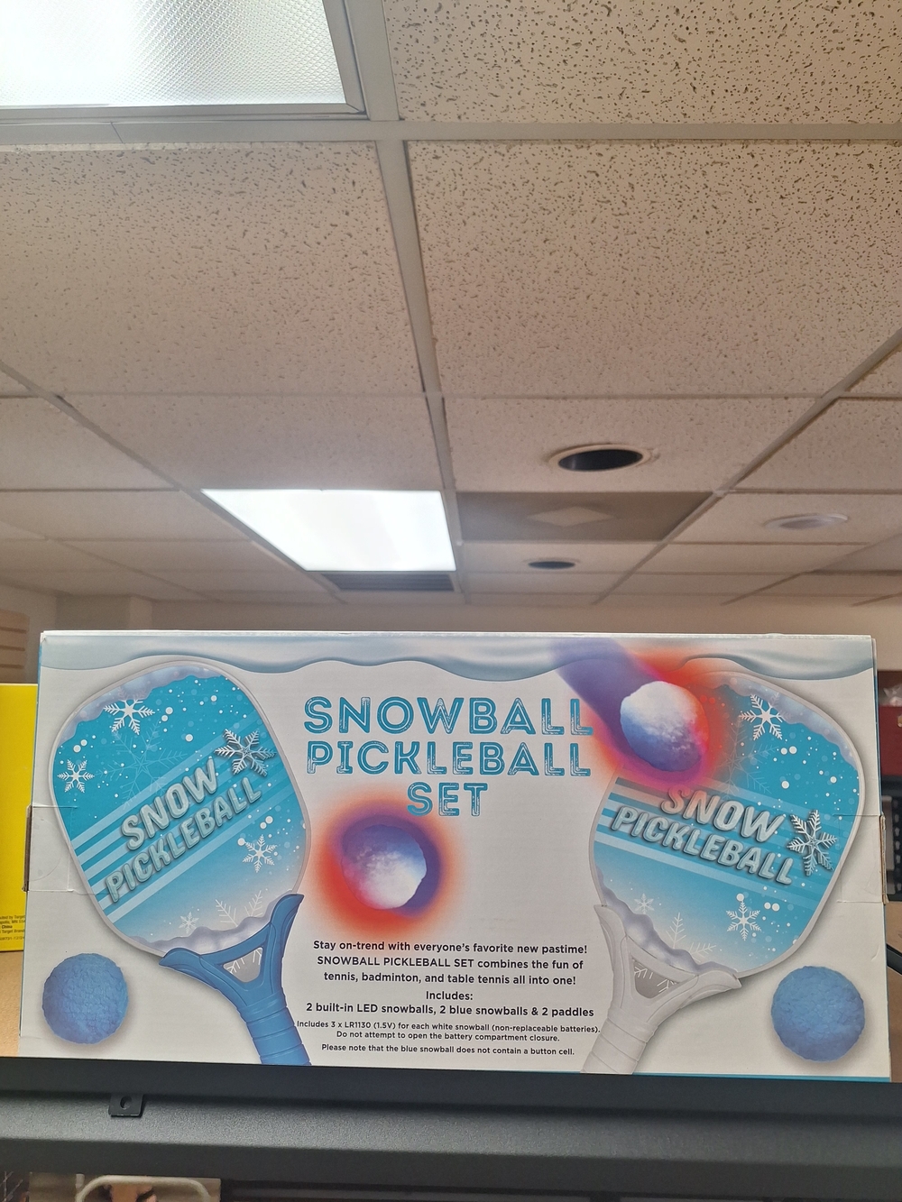 Snowball Pickleball Set - Blue - Unbranded